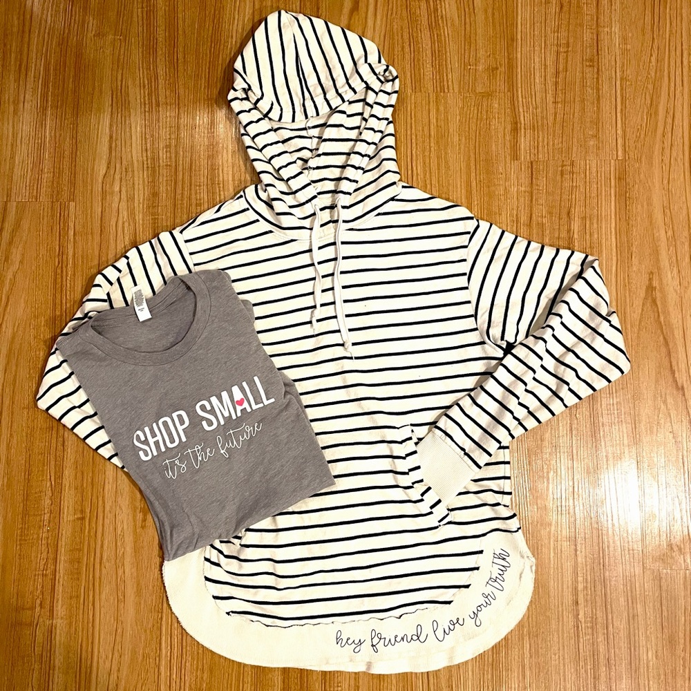 Hey Friends (as featured on the Drew Barrymore Show) Pullover and Tee